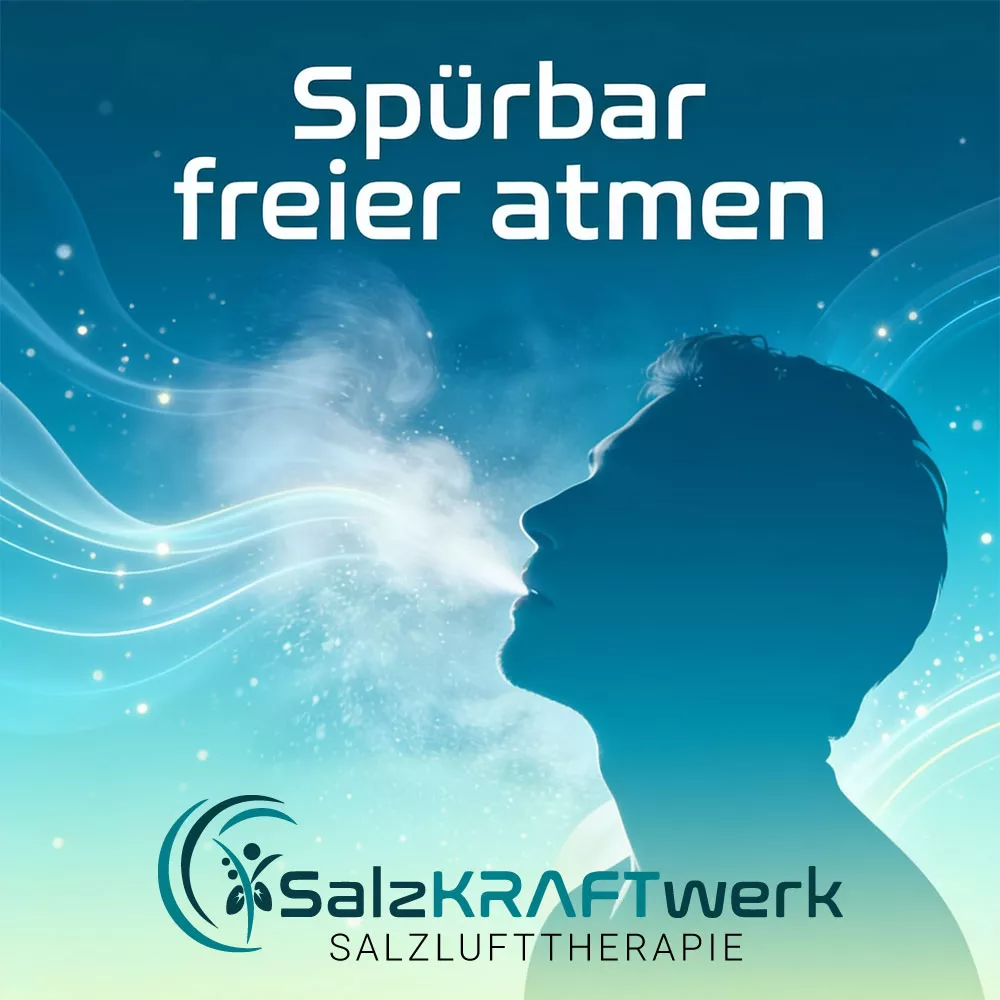 SalzKRAFTwerk-Ablauf in der Salzlufttherapie mit ruhiger Salzluft-Auszeit